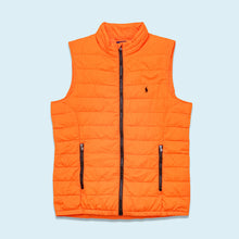 Lade das Bild in den Galerie-Viewer, Polo Ralph Lauren Weste, orange, M/L