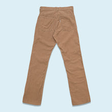 Lade das Bild in den Galerie-Viewer, Levi's Hose "Cord" 90er, braun, 28/30