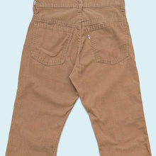Lade das Bild in den Galerie-Viewer, Levi's Hose "Cord" 90er, braun, 28/30