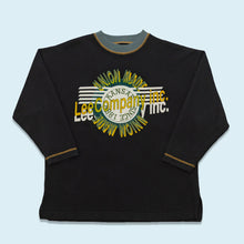 Lade das Bild in den Galerie-Viewer, Lee Sweatshirt "Sanforized Union Made", schwarz, M kurze Ärmel