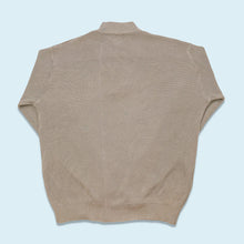 Lade das Bild in den Galerie-Viewer, LL Bean Strickpullover Made in the USA, grün/grau, XL/XXL