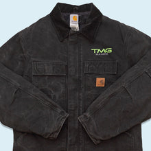 Lade das Bild in den Galerie-Viewer, Carhartt Jacke "full swing coat" Made in Mexico 00er, schwarz faded, XL