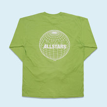 Lade das Bild in den Galerie-Viewer, Gildan Longsleeve "Vintage Allstars", grün, XL schmal