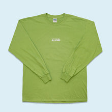 Lade das Bild in den Galerie-Viewer, Gildan Longsleeve "Vintage Allstars", grün, XL schmal
