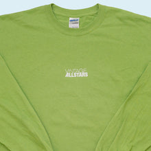 Lade das Bild in den Galerie-Viewer, Gildan Longsleeve "Vintage Allstars", grün, XL schmal