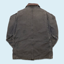 Lade das Bild in den Galerie-Viewer, Carhartt Jacke "Full Swing Coat" Made in the USA 90er, schwarz gefaded, XL