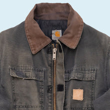 Lade das Bild in den Galerie-Viewer, Carhartt Jacke "Full Swing Coat" Made in the USA 90er, schwarz gefaded, XL