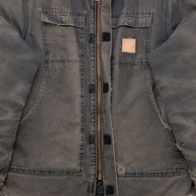 Lade das Bild in den Galerie-Viewer, Carhartt Jacke "Full Swing Coat" Made in the USA 90er, schwarz gefaded, XL