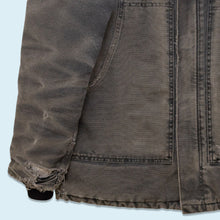 Lade das Bild in den Galerie-Viewer, Carhartt Jacke "Full Swing Coat" Made in the USA 90er, schwarz gefaded, XL