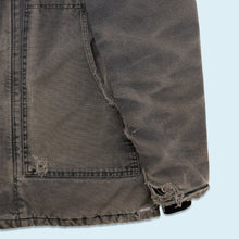 Lade das Bild in den Galerie-Viewer, Carhartt Jacke "Full Swing Coat" Made in the USA 90er, schwarz gefaded, XL