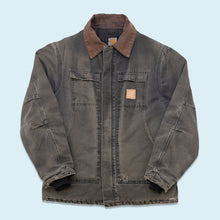 Lade das Bild in den Galerie-Viewer, Carhartt Jacke "Full Swing Coat" Made in the USA 90er, schwarz gefaded, XL