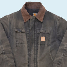 Lade das Bild in den Galerie-Viewer, Carhartt Jacke "Full Swing Coat" Made in the USA 90er, schwarz gefaded, XL