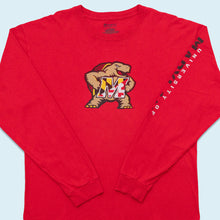 Lade das Bild in den Galerie-Viewer, Champion Longsleeve "University of Maryland", rot, L
