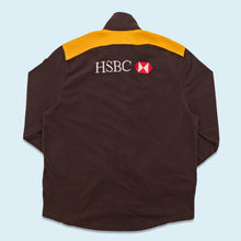 Lade das Bild in den Galerie-Viewer, Puma x AFL On Field Fleece Jacke "Tasmania Hawks", braun/gelb, XL