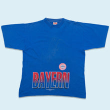 Lade das Bild in den Galerie-Viewer, Nutmeg T-Shirt "FC Bayern München" 90er, blau, XL