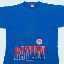 Lade das Bild in den Galerie-Viewer, Nutmeg T-Shirt "FC Bayern München" 90er, blau, XL
