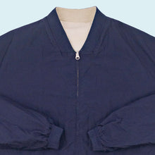 Lade das Bild in den Galerie-Viewer, Wendejacke 90er, blau/beige, L/XL