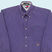 Lade das Bild in den Galerie-Viewer, Tommy Hilfiger Hemd 00er, lila, L/XL