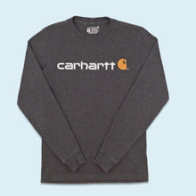 Lade das Bild in den Galerie-Viewer, Carhartt Longlseeve, grau, M schmal (tagged XS)