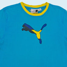 Lade das Bild in den Galerie-Viewer, Puma T-Shirt 90er, blau, L