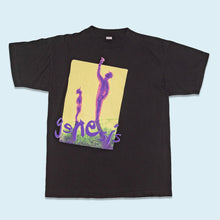 Lade das Bild in den Galerie-Viewer, Euro Tag T-Shirt "Genesis Tour" 90er Single Stitch, schwarz, XL