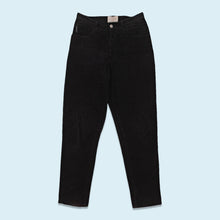 Lade das Bild in den Galerie-Viewer, Armani Jeans Hose "Cord" Made in Italy, schwarz, 29/30