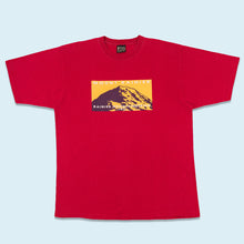Lade das Bild in den Galerie-Viewer, Gear T-Shirt "Mount Rainier" 00er Made in Honduras, rot, XL/XXL
