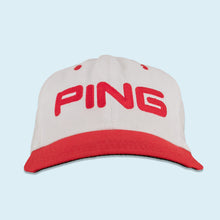 Lade das Bild in den Galerie-Viewer, Ping Mütze "Golf" 90er Made in the USA, weiß, Einheitsgröße
