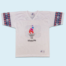 Lade das Bild in den Galerie-Viewer, Logo Athletic Trikot "Atlanta Olympic Games 1996" Made in the USA, weiß, L