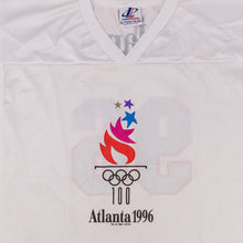 Lade das Bild in den Galerie-Viewer, Logo Athletic Trikot "Atlanta Olympic Games 1996" Made in the USA, weiß, L