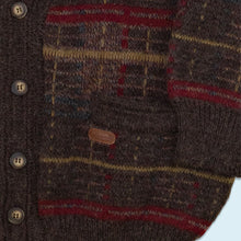Lade das Bild in den Galerie-Viewer, Schiesser Cardigan 90er, braun, XL