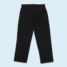 Lade das Bild in den Galerie-Viewer, Alpha Industries Hose "double knee", schwarz, 32/28