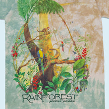 Lade das Bild in den Galerie-Viewer, Liquid Blue T-Shirt "Rainforest" 1991 Single Stitch made in the USA, mehrfarbig, L/XL schmal