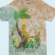 Lade das Bild in den Galerie-Viewer, Liquid Blue T-Shirt "Rainforest" 1991 Single Stitch made in the USA, mehrfarbig, L/XL schmal