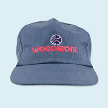 Lade das Bild in den Galerie-Viewer, Mütze "Woodmont" 80er/90er Made in the USA, blau, Einheitsgröße