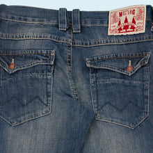 Lade das Bild in den Galerie-Viewer, Mustang Hose "Bootcut Low Waist" 00er, blau, 32/32