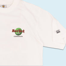 Lade das Bild in den Galerie-Viewer, Hard Rock Cafe T-Shirt heavyweight "Copenhagen" 90er NEU DS, weiß, L/XL