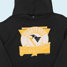 Lade das Bild in den Galerie-Viewer, Jostens Sportswear Hoodie "Pittsburgh Penguins" 1992 Made in the USA, schwarz, S/M
