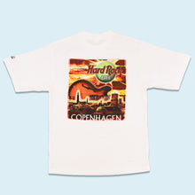 Lade das Bild in den Galerie-Viewer, Hard Rock Cafe T-Shirt heavyweight "Copenhagen" 90er NEU DS, weiß, L/XL