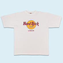 Lade das Bild in den Galerie-Viewer, Hard Rock Cafe T-Shirt "London" 90er, weiß, XL