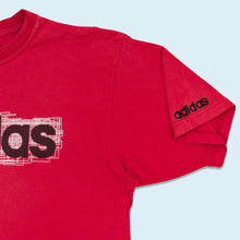 Lade das Bild in den Galerie-Viewer, Adidas T-Shirt 90er, rot, L/XL