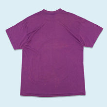 Lade das Bild in den Galerie-Viewer, SSI T-Shirt "Big Game" 1991 single stitch Made in the USA, lila, XL schmal
