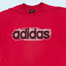 Lade das Bild in den Galerie-Viewer, Adidas T-Shirt 90er, rot, L/XL