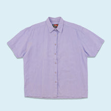 Lade das Bild in den Galerie-Viewer, S.Oliver Hemd Damen 90er, lila, L/XL