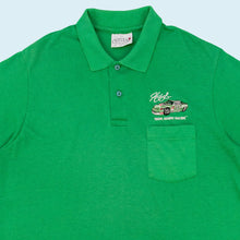 Lade das Bild in den Galerie-Viewer, Crystal Springs Polo "Skoal Bandit Racing" 80er/90er single stitch Made in the USA, grün, XL