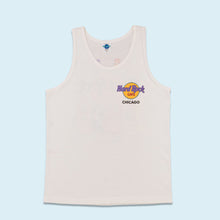 Lade das Bild in den Galerie-Viewer, Hard Rock Cafe Tanktop "Chicago" 90er single stitch Made in the USA, weiß, M