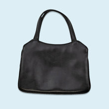 Lade das Bild in den Galerie-Viewer, Handtasche "echtes Leder" 80er, schwarz, klein