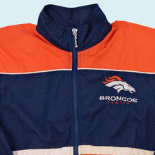 Lade das Bild in den Galerie-Viewer, NFL Kids Trainingsjacke "Denver Broncos" 90er, orange/blau, M