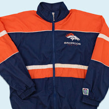 Lade das Bild in den Galerie-Viewer, NFL Kids Trainingsjacke "Denver Broncos" 90er, orange/blau, M
