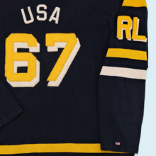 Lade das Bild in den Galerie-Viewer, Polo Jeans Company Sweatshirt 90er made in the USA, schwarz, XXL